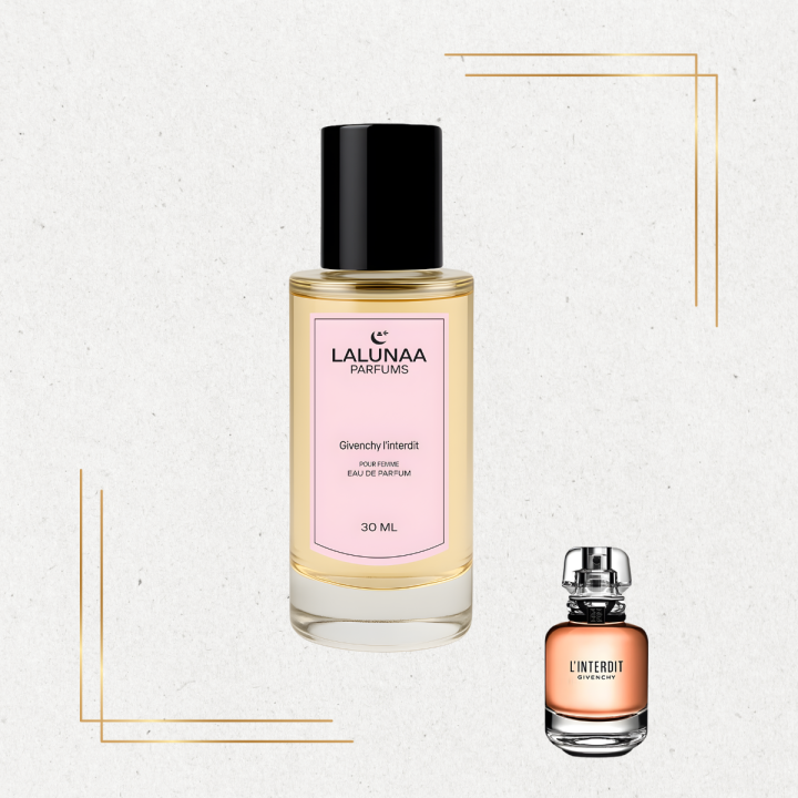 Givenchy l'interdit - lalunaa parfum - eau de parfum